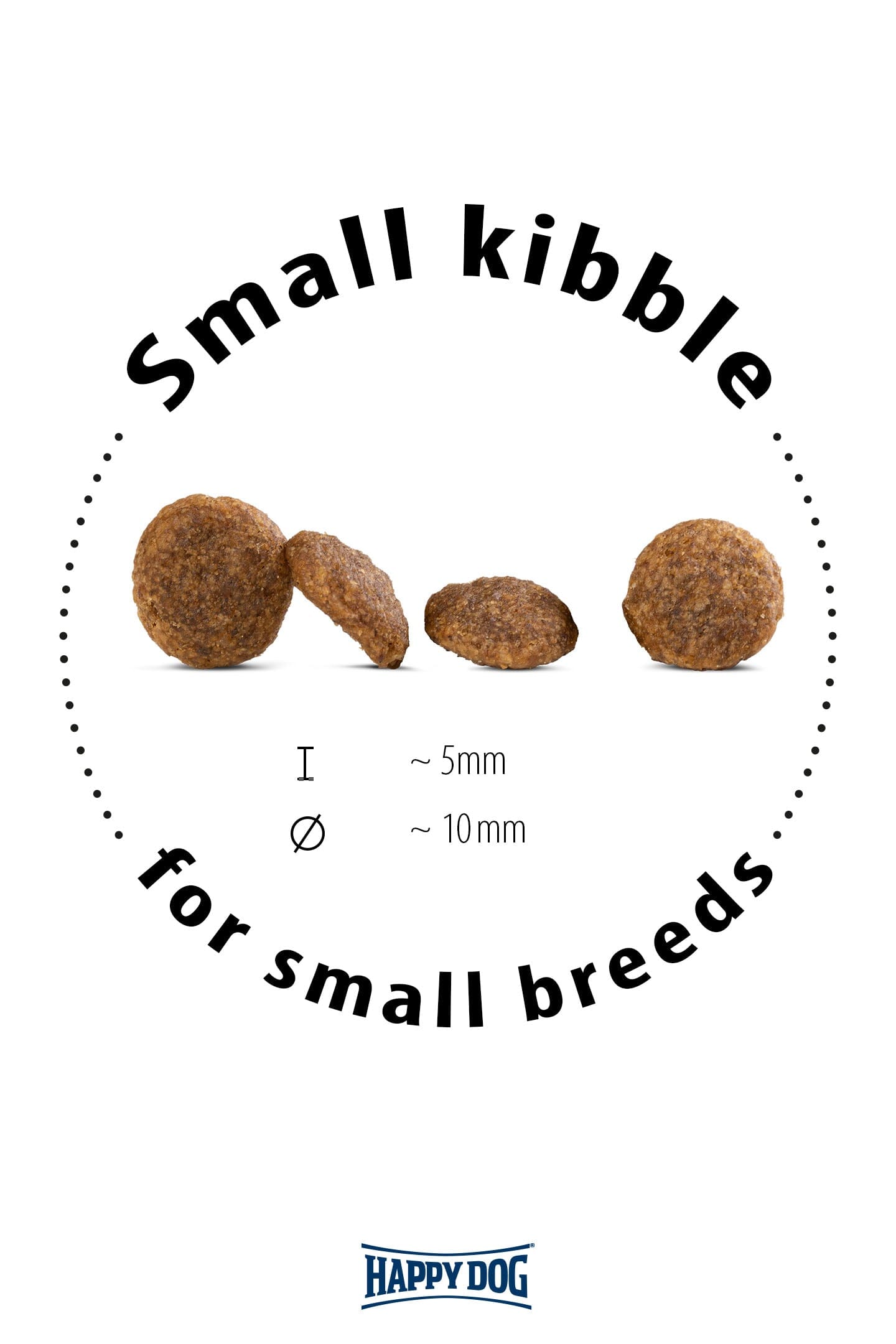 Mini France Kibble Size