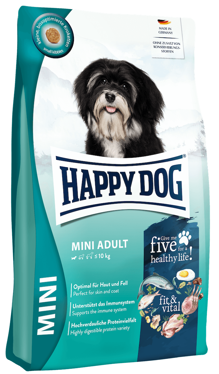 Small Breed Dry Dog Food | Gluten-Free (Mini Adult) | Happy Dog