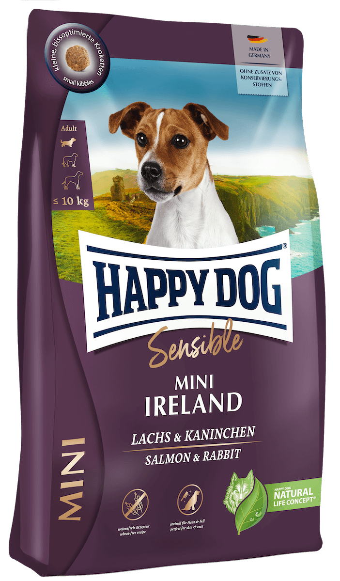 Salmon Small Breed Dog Food (Mini Ireland) | Happy Dog – Happy Dog UK