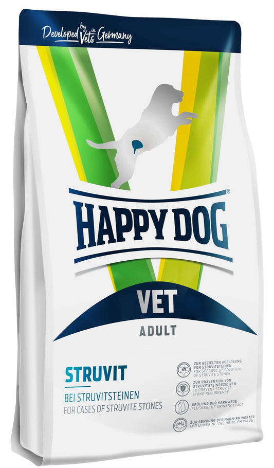 Struvite dry dog food
