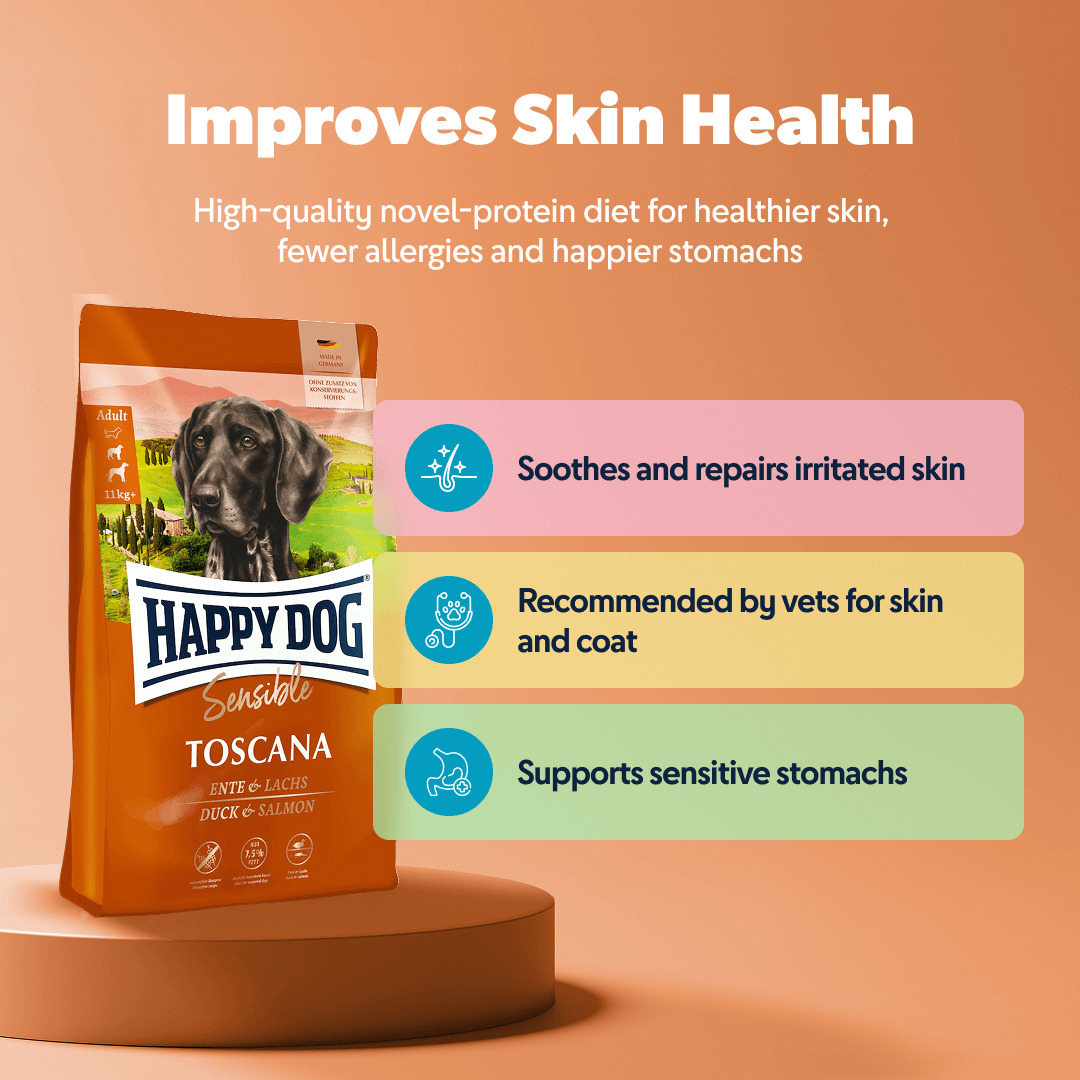 Skin and Coat benefits of Toscana