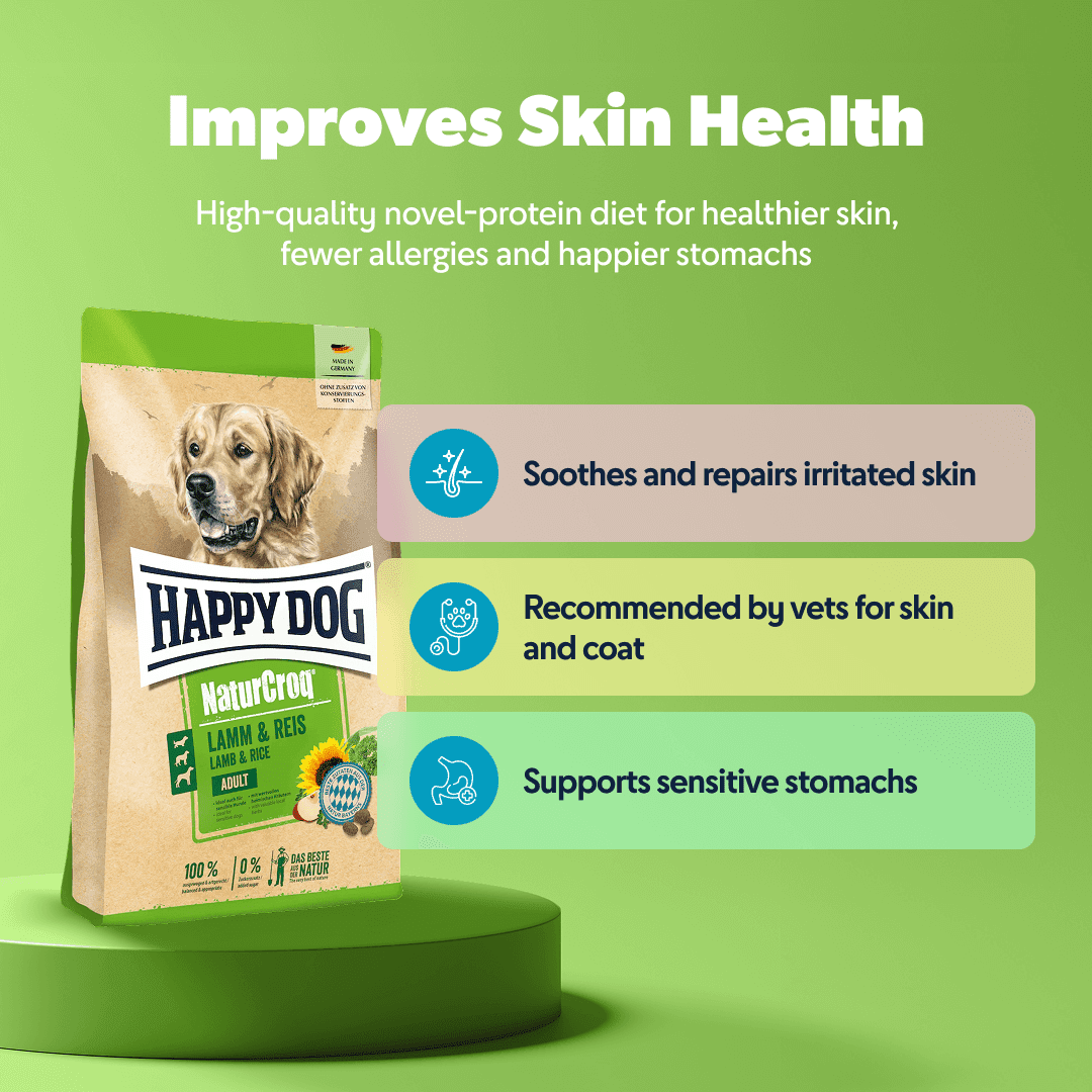 Improve Skin Health & Bag of Lamb & Rice