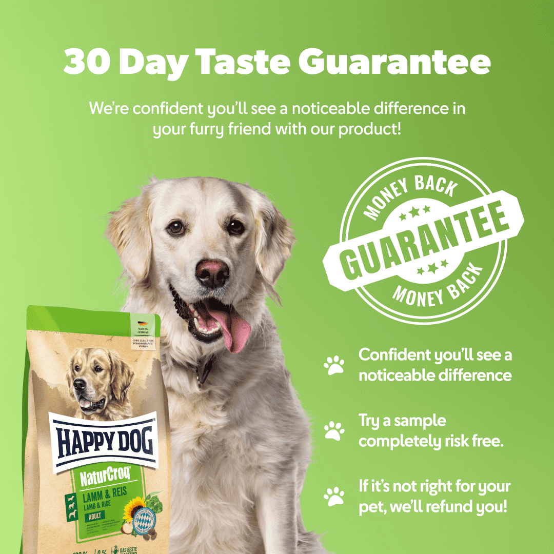 30 Day Taste Guarantee for Lamb & Rice