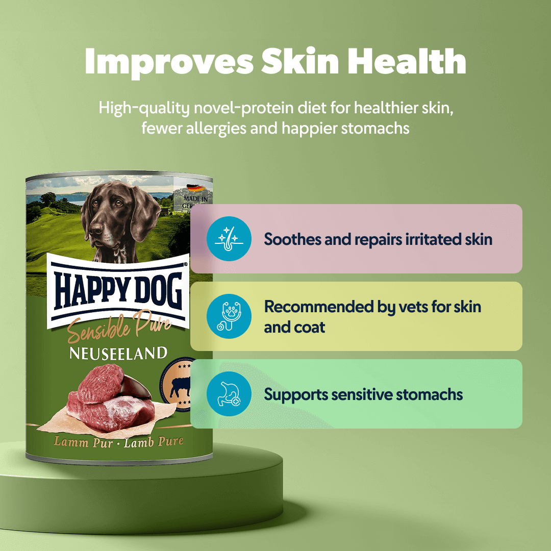 Improve Skin Health & Tin of Lamb