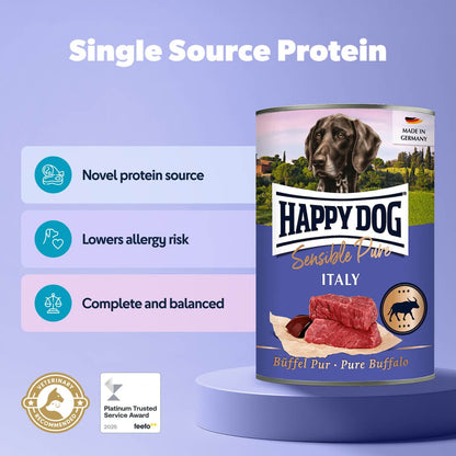 Single Source Protein Buffalo Wet Food