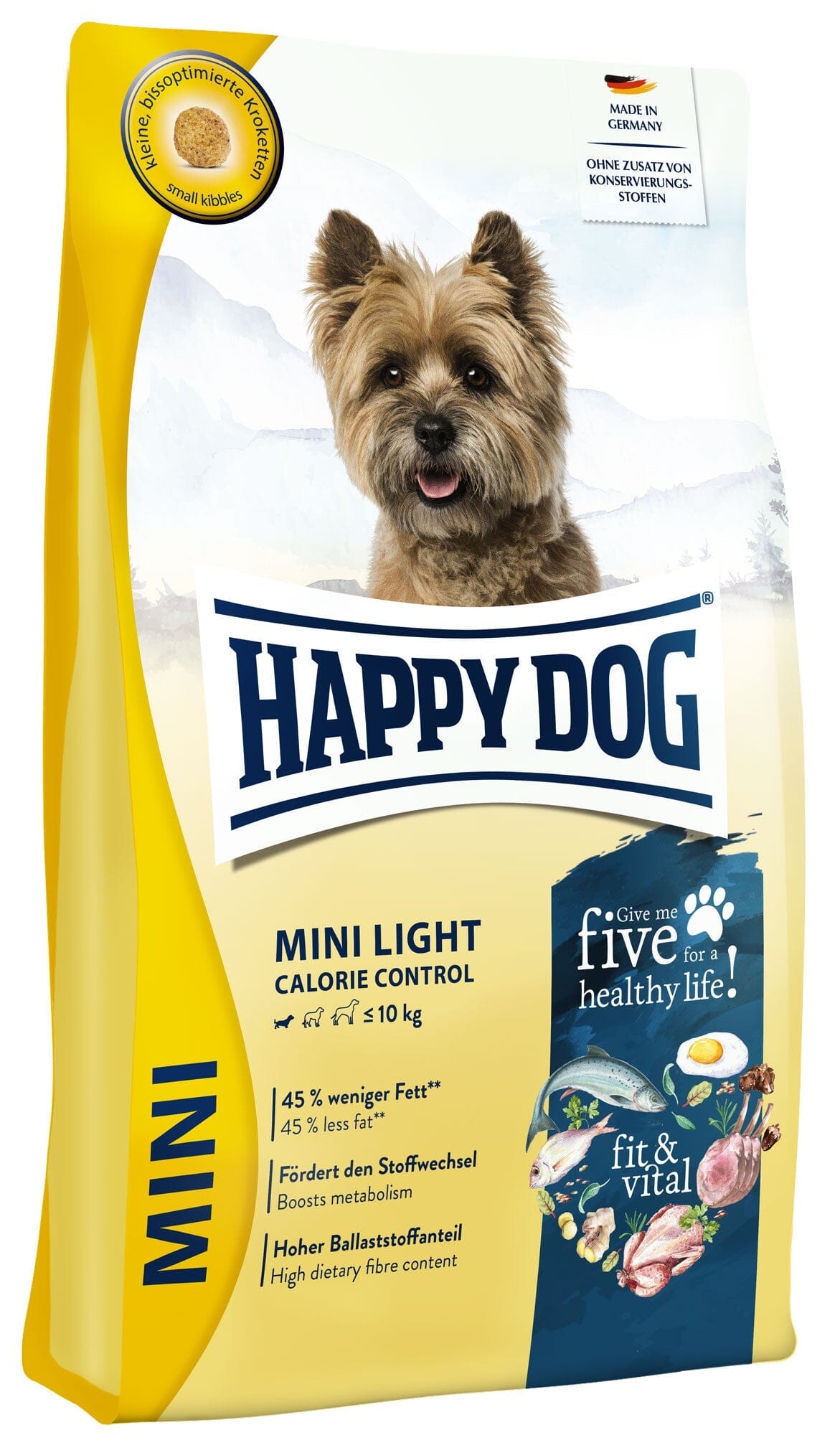 Small Breed diet Dog Food - Mini Light