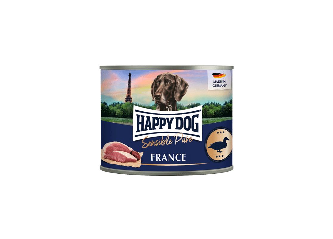 Pure Duck Canned Wet Food Healthy Raw Meat Diet For Sensitive Adult Dogs Happy Dog UK