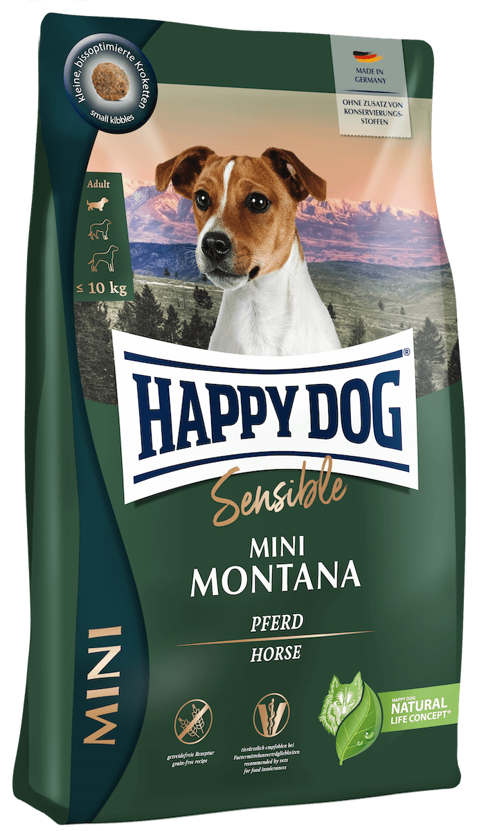 Sensitive Small breed Dog Food with Horse