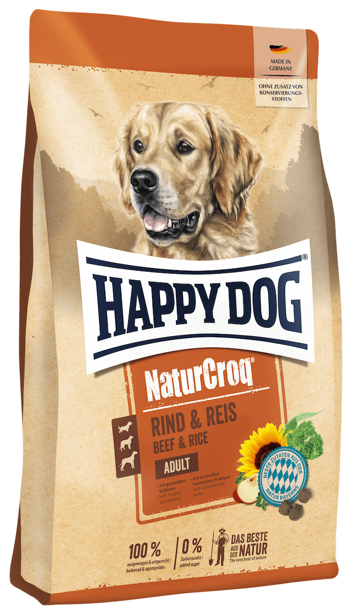 Natural Dog Food - NaturCroq Beef & Rice