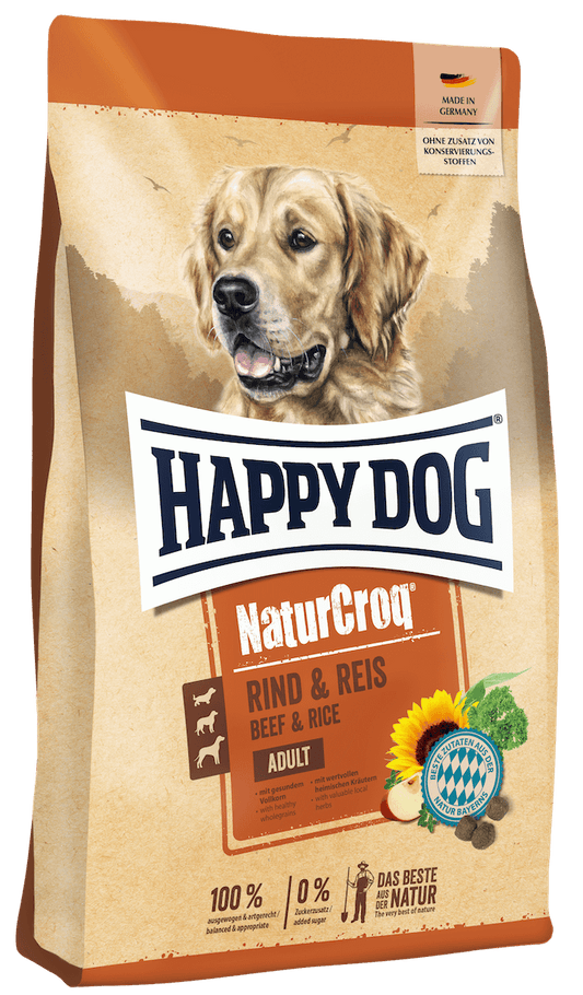 Natural Dog Food - NaturCroq Beef & Rice