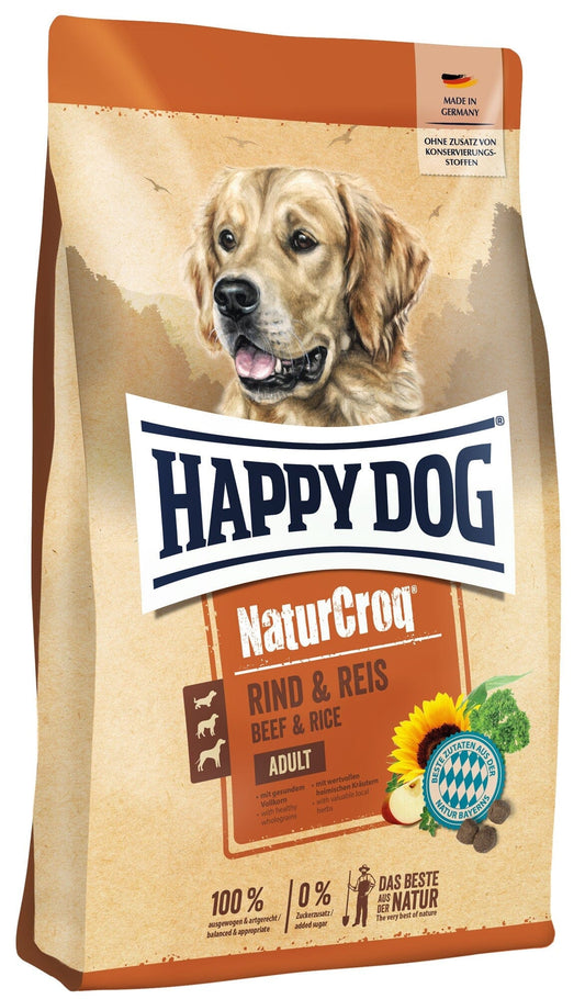 Natural Dog Food - NaturCroq Beef & Rice