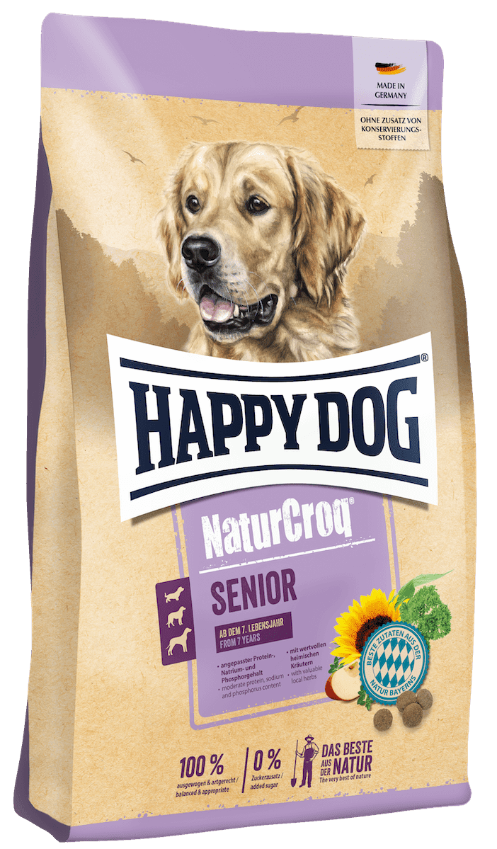 Natural Dog Food - NaturCroq Senior