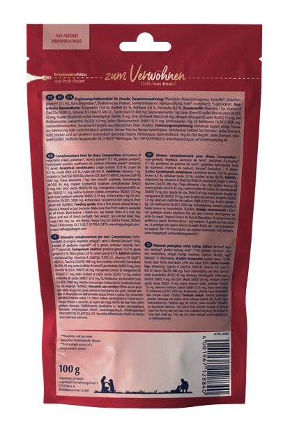 Africa Snacks Back Of Packet