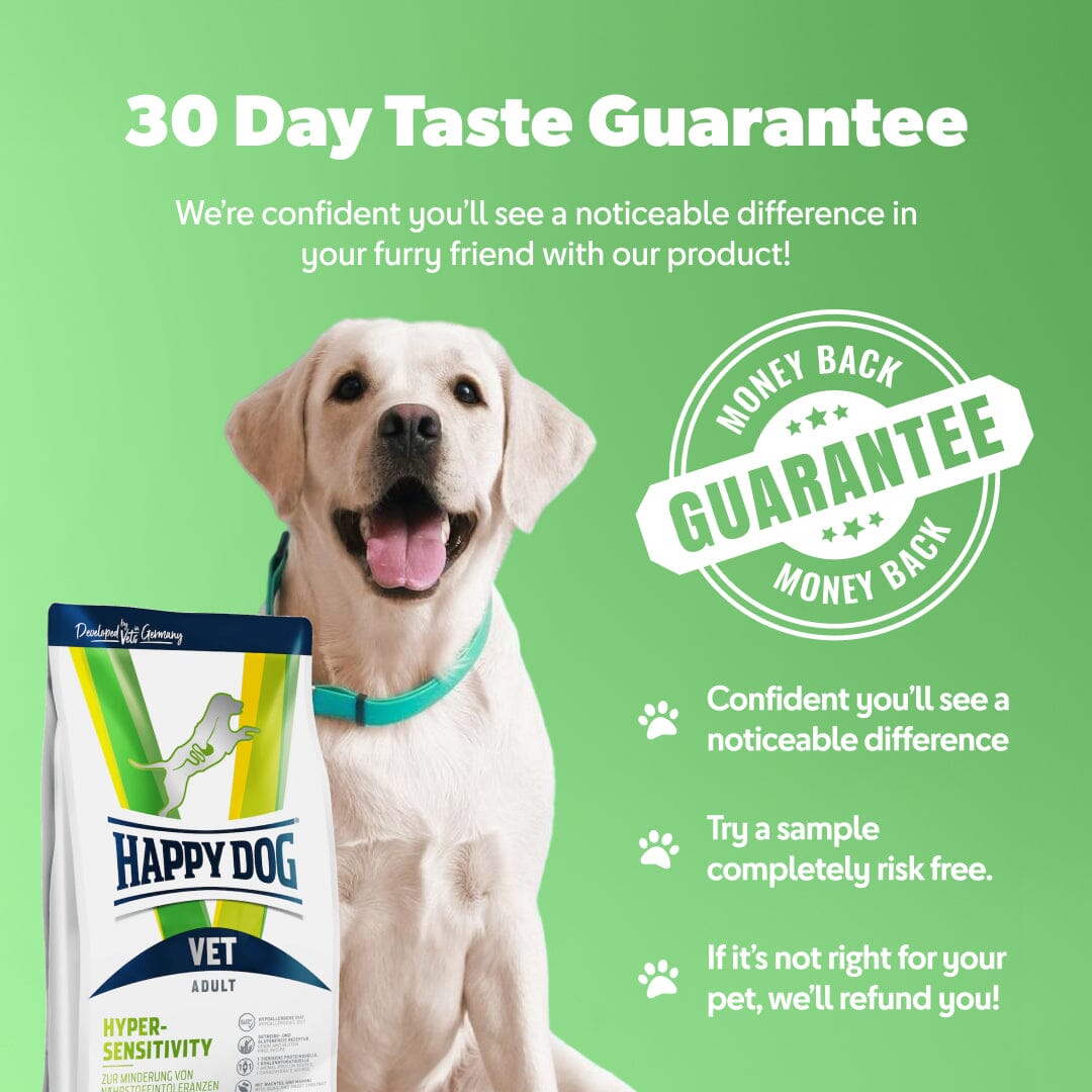 30 Day Taste Guarantee for Hypersensitivity