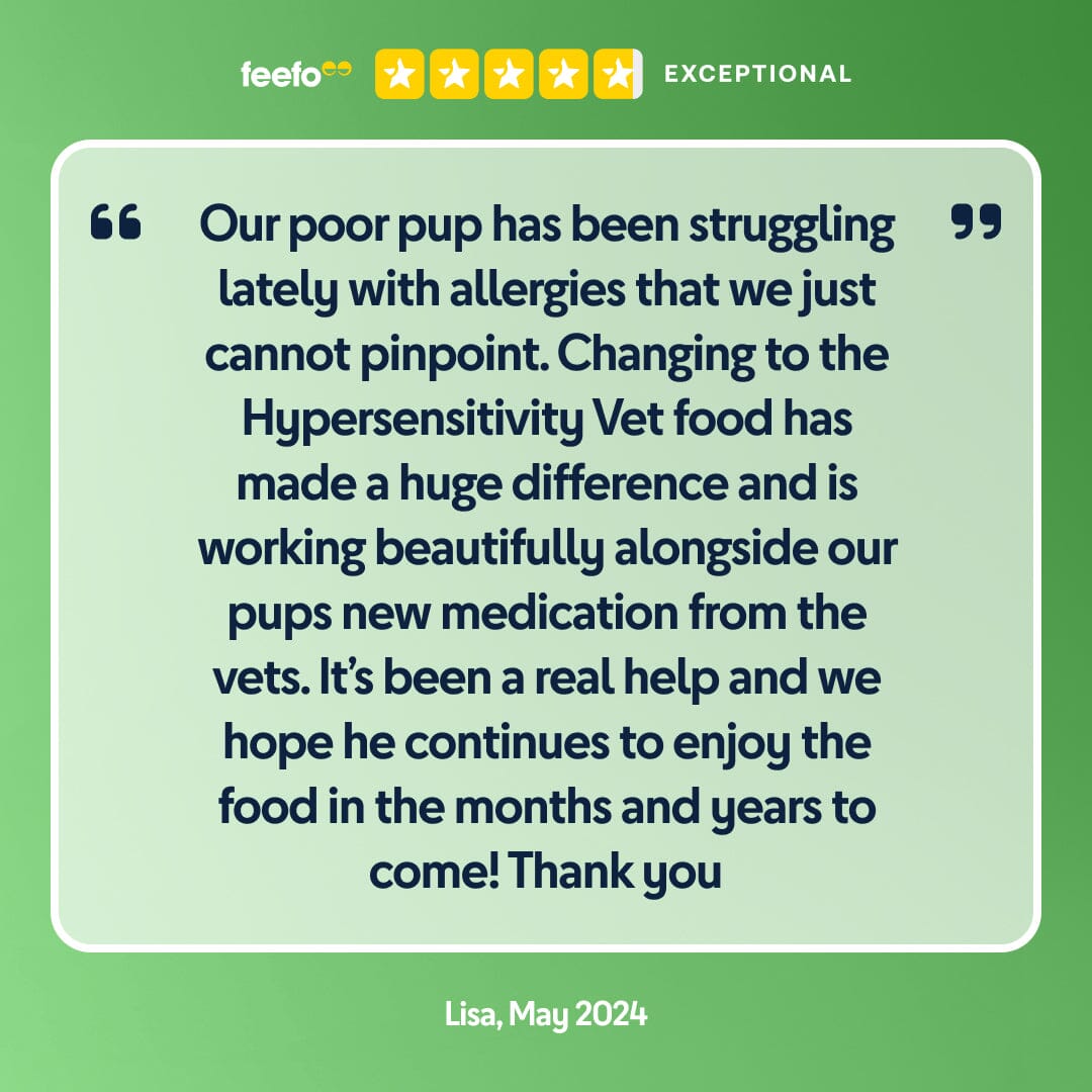 5 star review or Hypersensitivity